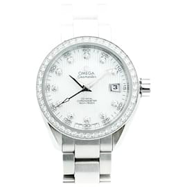 Omega-Omega Seamaster White Dial Watch for Women-Other