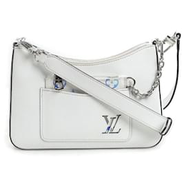 Louis Vuitton-Louis Vuitton Marel 2-Way Shoulder Bag-White