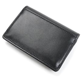 Céline-CELINE Triomphe Card Case-Black