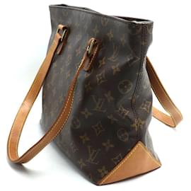 Louis Vuitton-Louis Vuitton Cabas Piano Tote Bag-Brown,Monogram