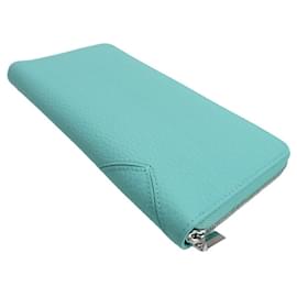 Tiffany & Co-Tiffany & Co. Return to Large Zip Wallet-Blue