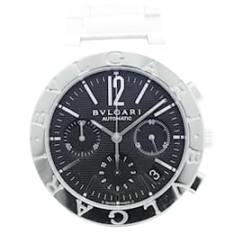 Bulgari-Bvlgari BB38SSCH Black Dial Men's Wristwatch-Other