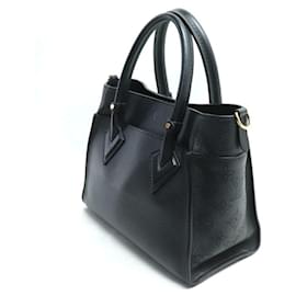 Louis Vuitton-Louis Vuitton On My Side PM Handbag-Black