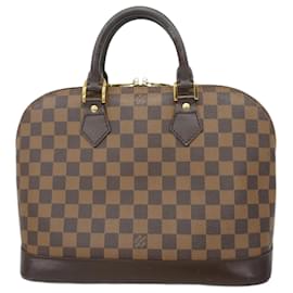 Louis Vuitton-Louis Vuitton Damier Alma Handbag-Damier ebene
