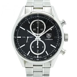 Tag Heuer-TAG Heuer Carrera CAR2110-4 Black Dial Men's Watch-Other