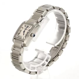 Cartier-Cartier Tank Francaise SM W51008Q3 Stainless Steel Wristwatch-Other