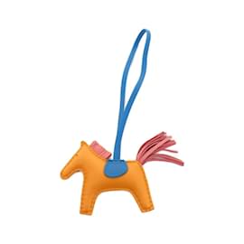 Hermès-Charm de sac à main Hermes Rodeo PM 064929CA-Orange