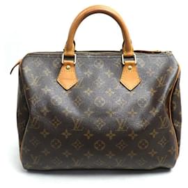 Louis Vuitton-Louis Vuitton Speedy 30 Handbag-Brown,Monogram