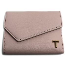 Tiffany & Co. Tri-fold Pink Wallet Pink