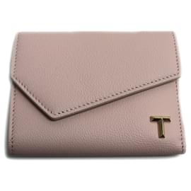 Tiffany & Co-Tiffany & Co. Tri-fold Pink Wallet-Pink