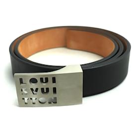 Louis Vuitton-Louis Vuitton Santur LST Belt-Black