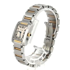 Cartier-Cartier Tank Francaise SM Combi W51007Q4 Wristwatch-Other