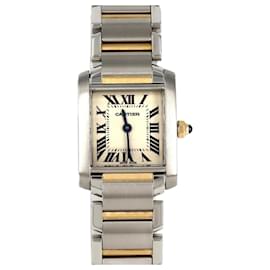Cartier-Cartier Tank Francaise SM Combi Wristwatch-Other