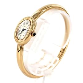 Cartier-Cartier Mini Baignoire YG Size 17 WGBA0035 Quartz Watch-Other
