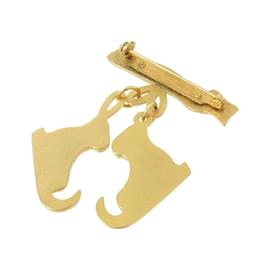 Hermès-Broche en or Hermès-Doré