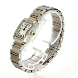 Cartier-Cartier Tank Francaise SM Combi W51007Q4 Wristwatch-Other