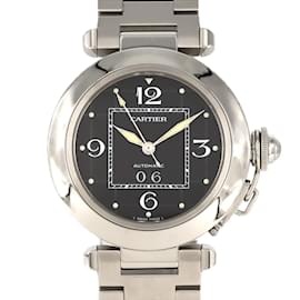 Cartier-Cartier Pasha C Grande Date W31053M7 Stainless Steel Wristwatch-Other