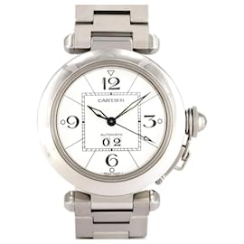 Cartier-Cartier Pasha C Grande Date W31055M7 Stainless Steel Automatic Watch-Other