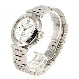 Cartier-Cartier Pasha C Grande Date W31055M7 Stainless Steel Automatic Watch-Other
