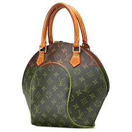Louis Vuitton-Louis Vuitton Brown Monogram Ellipse PM-Brown