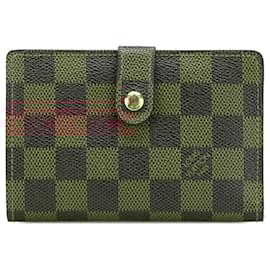 Louis Vuitton-Louis Vuitton Brown Damier Ebene Wallet for Bills Vienna-Brown