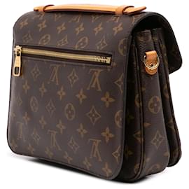 Louis Vuitton-Louis Vuitton Brown Monogram Pochette Metis-Brown
