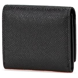 Louis Vuitton-Louis Vuitton Black Taiga Business Card Holder-Black
