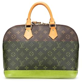 Louis Vuitton-Louis Vuitton Brown Monogram Alma PM-Brown