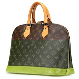Louis Vuitton-Louis Vuitton Brown Monogram Alma PM-Brown