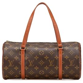 Louis Vuitton-Louis Vuitton Brown Monogram Papillon 30-Brown