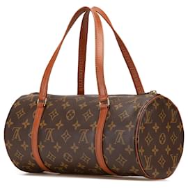 Louis Vuitton-Louis Vuitton Brown Monogram Papillon 30-Brown