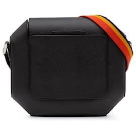 Hermès-Hermès Black Epsom Octogone 23-Black