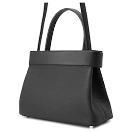 Hermès-Hermès Black Togo and Swift Medor Bag-Black