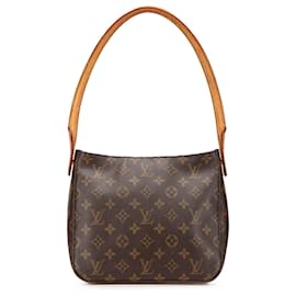 Louis Vuitton-Louis Vuitton Brown Monogram Looping MM-Brown