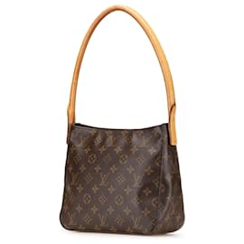 Louis Vuitton-Louis Vuitton Brown Monogram Looping MM-Brown