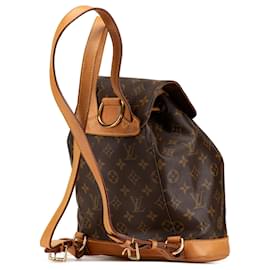 Louis Vuitton-Louis Vuitton Brown Monogram Montsouris MM-Brown