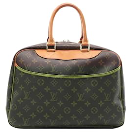 Louis Vuitton-Louis Vuitton Brown Monogram Deauville-Brown