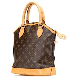 Louis Vuitton-Louis Vuitton Brown Monogram Lockit PM-Brown
