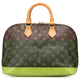 Louis Vuitton-Louis Vuitton Brown Monogram Alma PM-Brown