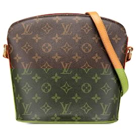Louis Vuitton-Louis Vuitton Brown Monogram Drouot-Brown