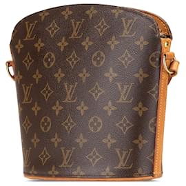 Louis Vuitton-Louis Vuitton Brown Monogram Drouot-Brown