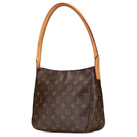 Louis Vuitton-Louis Vuitton Brown Monogram Looping MM-Brown