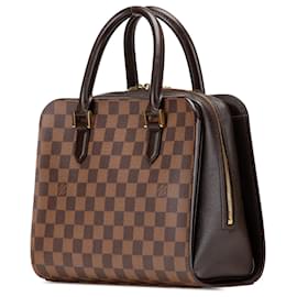 Louis Vuitton-Louis Vuitton Brown Damier Ebene Triana-Other,Dark brown