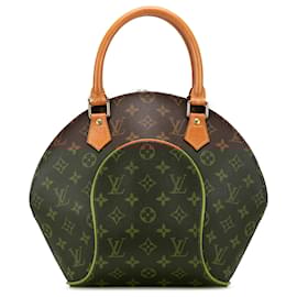 Louis Vuitton-Louis Vuitton Brown Monogram Ellipse PM-Brown