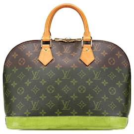 Louis Vuitton-Louis Vuitton Brown Monogram Alma PM-Brown