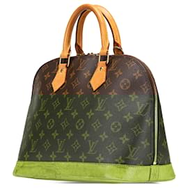 Louis Vuitton-Louis Vuitton Brown Monogram Alma PM-Brown