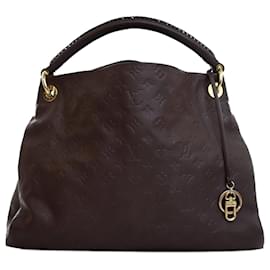 Louis Vuitton-Louis Vuitton Brown Monogram Empreinte Artsy MM-Brown,Dark brown