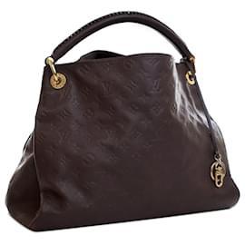 Louis Vuitton-Louis Vuitton Brown Monogram Empreinte Artsy MM-Brown,Dark brown