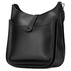 Hermès-Hermès Évelyne II 29 en Epsom noir-Noir