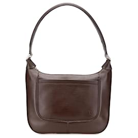 Louis Vuitton-Louis Vuitton Brown Epi Matsy-Brown,Dark brown